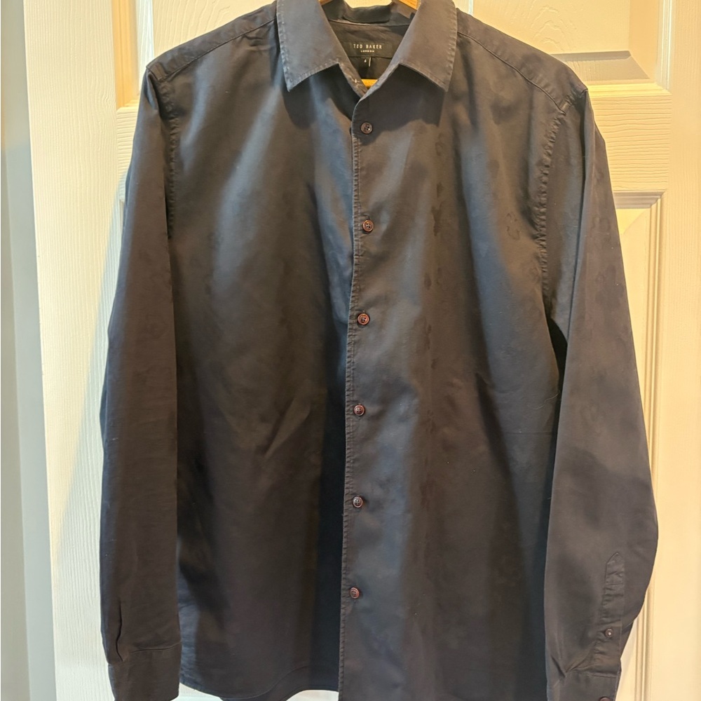 Ted Baker London Black Dress Shirt